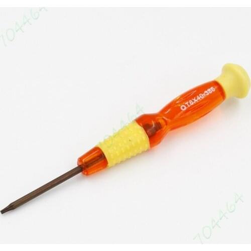 128mm x 2mm Rotary Swivel Head Torx T6 Screwdriver Cellphone Repair Tool