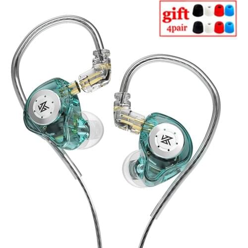 KZ EDX Pro Earphones 1 Dynamic HIFI Bass Earbuds In Ear Monitor Headphones Sport Noise Cancelling Headset ZSN PRO