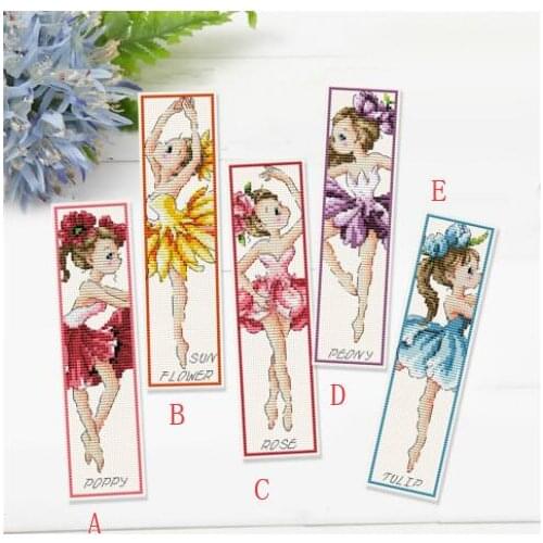 Xx TOP DIY Craft Stich Cross Stitch Bookmark Christmas Plastic Fabric Needlework Embroidery Crafts Counted Cross-Stitching Kit