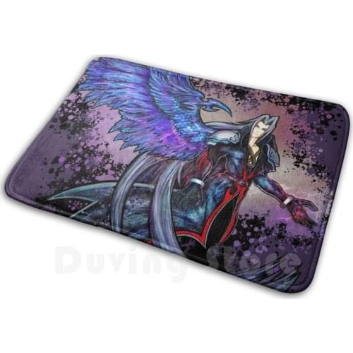 Kh Owa Seph : Mat Rug Carpet Anti-Slip Floor Mats Bedroom Sephiroth Kingdom Hearts Kh2 Ff7 One Winged Angel Final Fantasy Vii