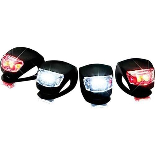 Bicycle Tail Lights Frog Lamp Silicone Led Head Front Rear Wheel Bike Light Waterproof Cycling Accessories Bicycle Lamp