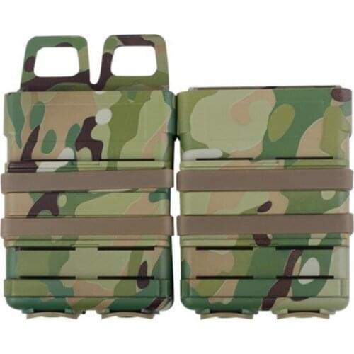 M4 5.56mm Fastmag Molle Pouch Multicam Camo Tactical Airsoft Fast Mag Holster Military Army AK AR Pistol Rifle Magazine Pouches