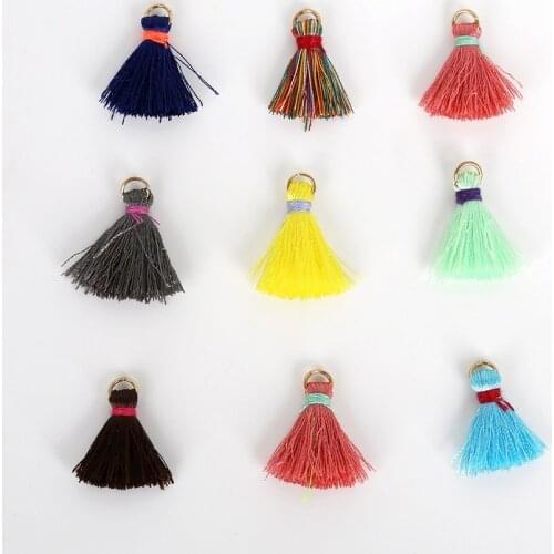 New Arrivals (20+5mm) 20pcs/lot Small Mini Tassel for DIY Jewelry Making Findings & Clothes Accessory jewelry findings