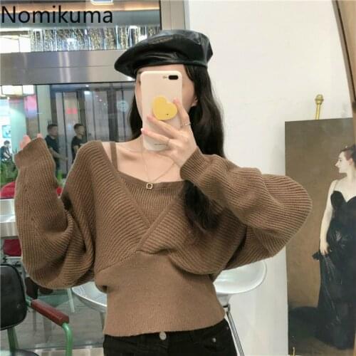Nomikuma Women's V-Neck Pullovers