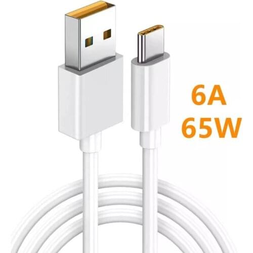 Wholesale Freeshipping Hot Sale 1M 1.5M 2M 6A type-c quick charger cables for Huawei Samsung Xiaomi Micro and more mobile phone