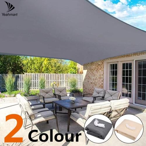 Portable HDPE Sunshade Net Durable Practical Shade Sail For Outdoors Garden Gazebo Awning Camping Canopy Tent Sun Shelter 40%OFF