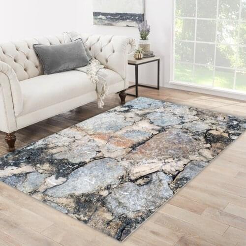 Grey blue white color marble grey patterned carpet modern carpet living room carpet free shipping soft