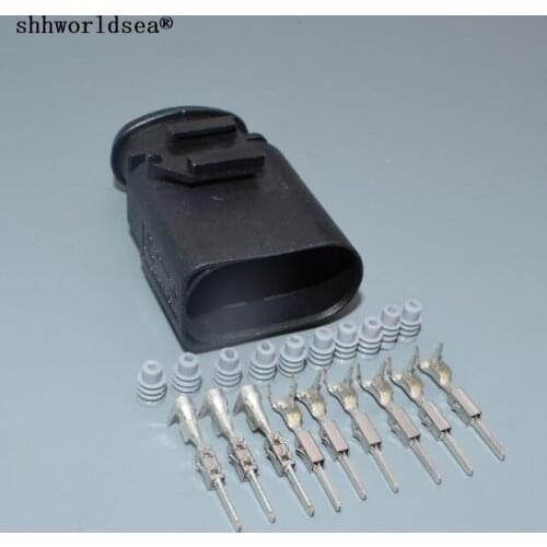 Shhworldsea 10pin 1.5m male female Throttle Valve Control Element for VW for Audi Skoda connectors 6X0 973 815 or 1J0 973 815