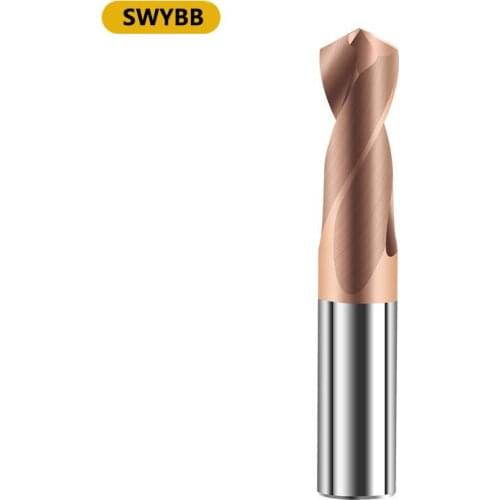 BB2055 55 ° integral alloy drill bit 10.5-20mm quenched steel stainless steel perforated tungsten steel coated twist drill bit