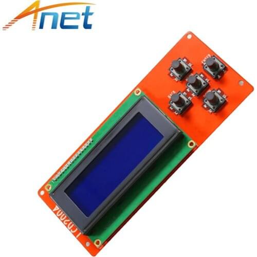 Anet 3D Printer LCD2004/12864 Control Panel Blue Screen Part RAMPS 1.4 Play LCD Screen Display Monitor for A8 A6 Printer