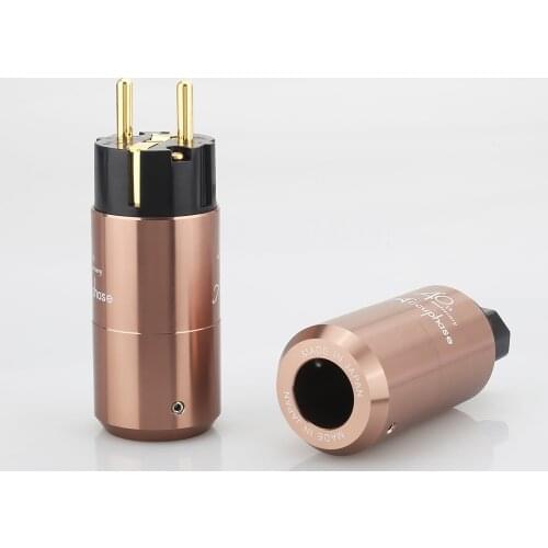 5Pairs Accuphase 40th EU Schuko Power plug IEC Connector Amplifier CD DVD player AC power cord power cable plug DIY Mains