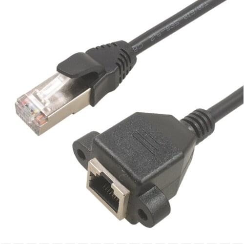 Cat6 Ethernet Extension Cable RJ45 Cat 6 Male to Female Rj45 Ethernet Lan Network Cable Adapter for PC Laptop