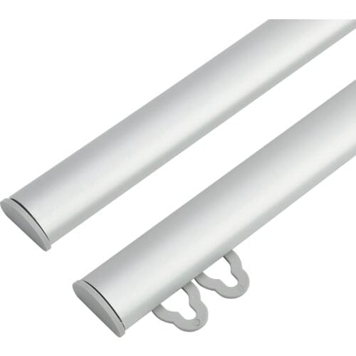 Home Portable Aluminum Folding Frame Poster Rail Clip Rail Poster Rail Poster Holder Snap Hanging Scroll 0.45 Meters Long