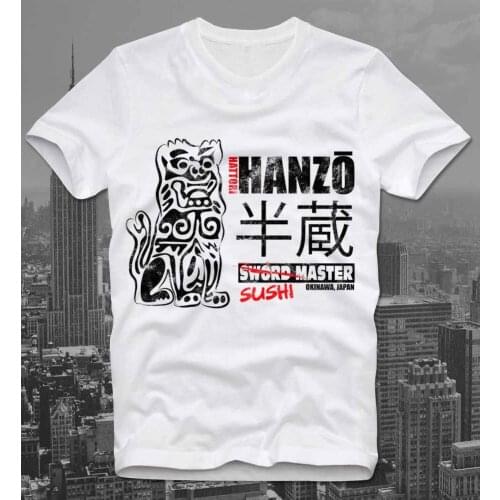 Hattori Hanzo Kill Bill Tarantino Sword Sushi Bride Uma Thurman Vintage Summer 2019 100% Cotton Printed Pure Cotton Men T Shirt