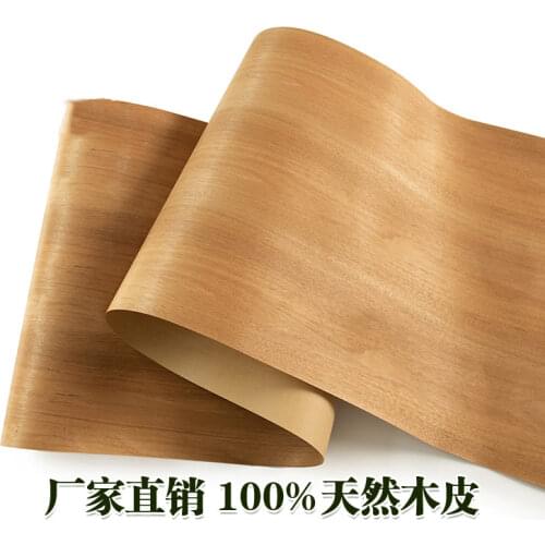 L:2.5Meters Width:55cm Thickness:0.3mm Black Walnut Pattern Wood Veneer