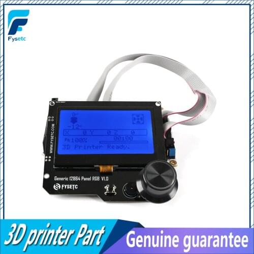 F5 V1.2 Control Board Replace BASE 1.4 & Ramps 1.4 Controller Board + Generic 12864 Panel V1.1 Smart 12864LCD Module Display