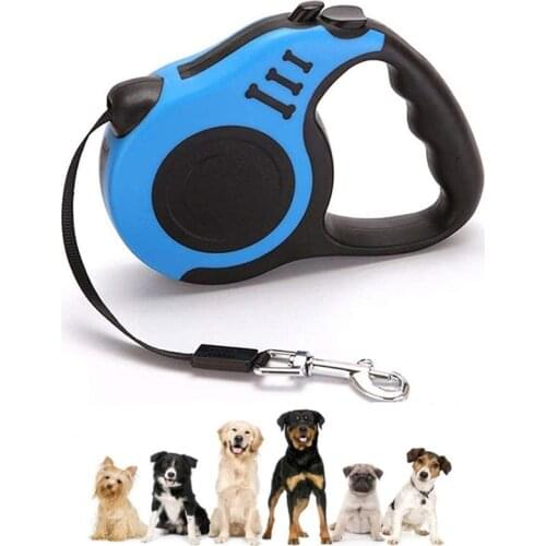 3M Retractable Dog Leash Automatic Flexible Dog Leash Pet Dogs Cat Traction Rope Belt Walking Running Leashes Tool