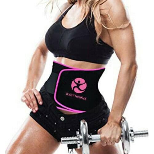 Waist Trainer Trimmer Waist Shaper Sweat Stomach Slimming Belt Body Shaper Neoprene Waist Cincher Fajas Tummy Shaper Workout Gym