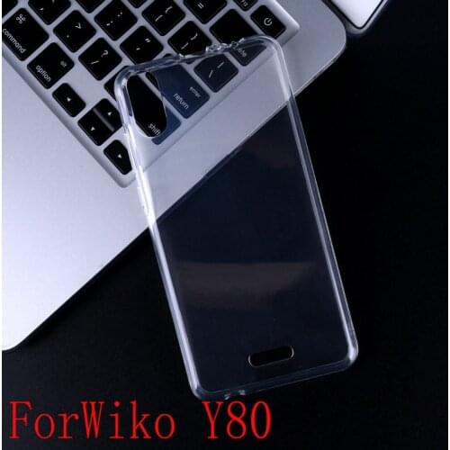 For wiko Y80 Transparent Silicon Case for wiko Y80 for wiko Y70 for wiko Y60 Nature soft Phone cover Cases