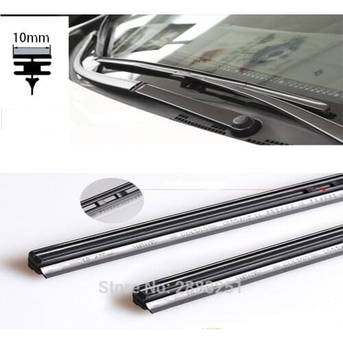 Free Shipping 2PCS Car Wiper Blade Insert Rubber strip (Refill) for nissan altima 2013 2014 2015 2016 2017 2018 accessories