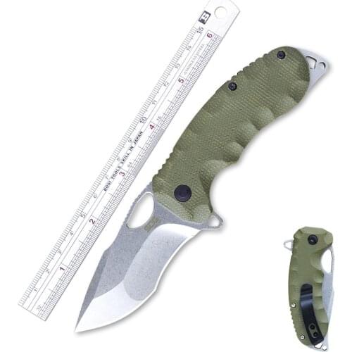 SOG Outdoor Folding Knife Micarta Handle CTS XHP Blade Hunting Knife Pocket Survival Tactical Knives Camping EDC Multi Tools