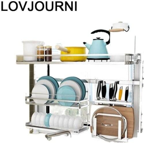 Cosinha Dish Drainer Cuisine Organisateur Afdruiprek Stainless Steel Mutfak Cocina Organizador Kitchen Storage Rack Holder