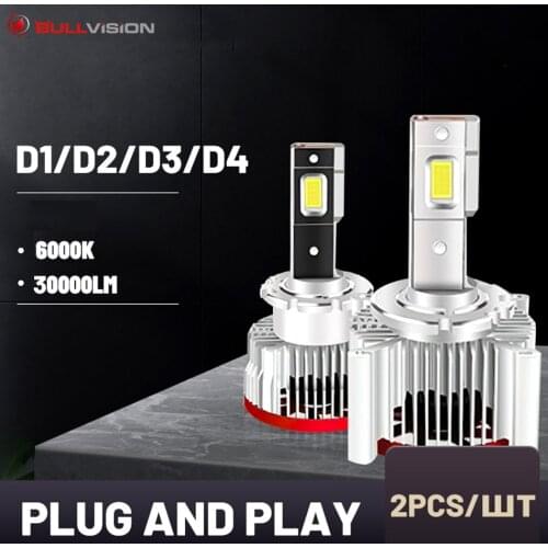 D3S D2S D4S Led D5S D1S D1R D3R D4R D2R Led headlight bulb car Light for Auto Lamps Canbus Universal 12V Plug and Play
