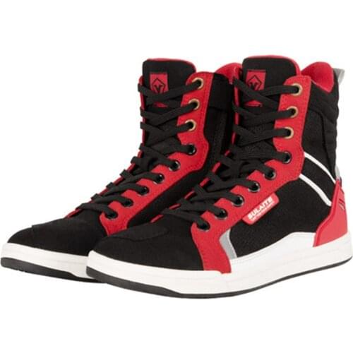 Motorcycle Boots Men Motocross Boots Summer Motorcycle Shoes Botas Moto Breathable Motobiker Racing Riding Botas Para Moto