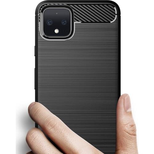 Carbon fiber Cover Shockproof Phone Case For Google Pixel 4 4XL Pixel 3a 3aXL Pixel 2 2XL Pixel 3 3xl XL Cover Bumper Case