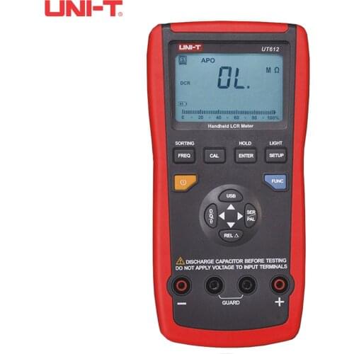 UNIT UT611 UT612 Digital Capacitance Meter LCR Meter Frequency Resistance Multimeter Inductance Tester