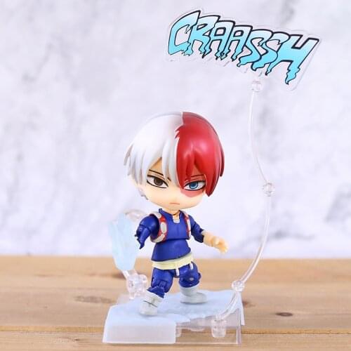 My Hero Academia Todoroki Shoto Heros Edition 1112 PVC Action Figure Q Version Brinquedo Toy