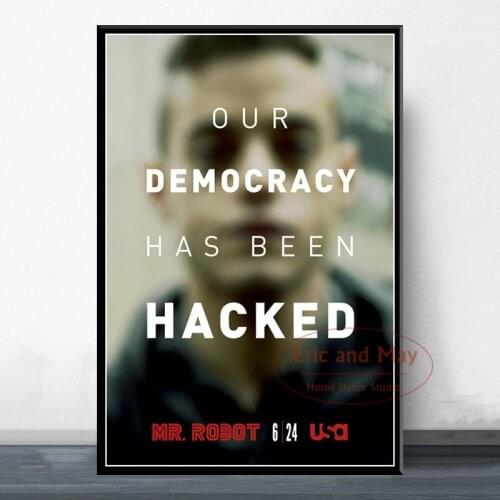 Mr Robot New Season Hot Tv Show Posters And Prints Canvas Painting Wall Art Picture Nordic Decoration Home Decor Quadro