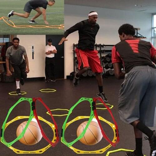Basketball training assistant ring of nimble footstep circle soccer training equipment