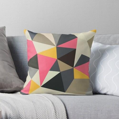 Lemonade Stand Tris Throw Pillow Cushion Cover Polyester throw pillows case on sofa home living room car seat decor 45x45cm