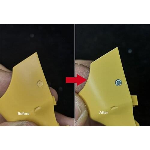 ​ Flat Professional Bottom Round Hole Drilling Tool Model Building Modification Etching Tools with Pen