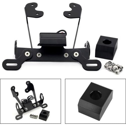 Areyourshop For YAMAHA MT-09 FZ-09 MT 09 FZ 09 2017 2018 2019 2020 License Plate Holder Frame Bracket