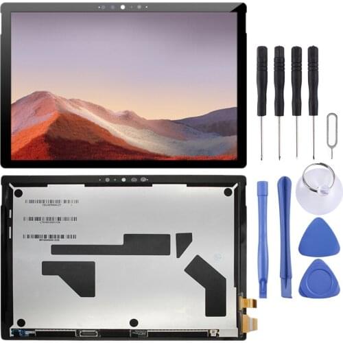 LCD Screen and Digitizer Full Assembly for Microsoft surface Pro 7 1866(Black)