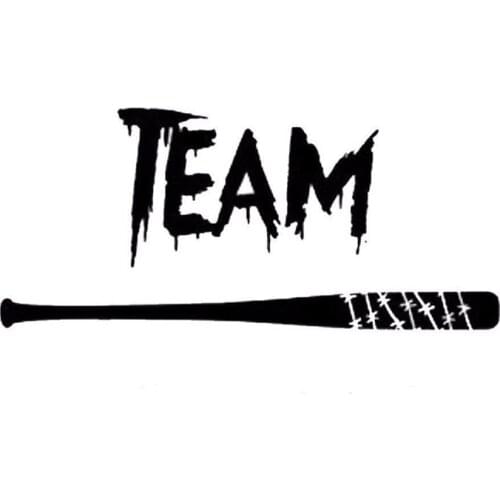 Zombie The Walking Dead Team Personality Vinyl Decal Car-styling Car Sticker Motorcycle sticker