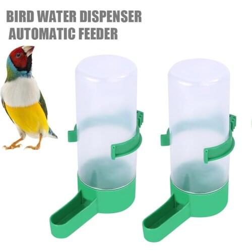 1/2pcs Pet Bird Food Feeder Waterer Drinker Pet Clip For Parrots Budgie Cockatiel Lovebirds Feeder Agricultural Equipment
