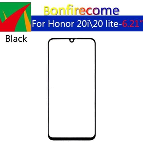 10Pcs\lot For Huawei Honor 20i HRY-TL00T Front Touch Screen Glass Outer Lens For Honor 20 Lite HRY-LX1T LCD Glass Replacement