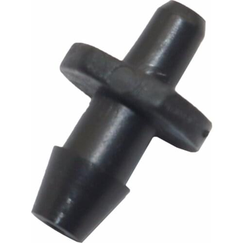 100 Pcs water connectors tube 1/4' garden Through connector 4/7 mm hose and 3/5 mm hose garden irrigation tools