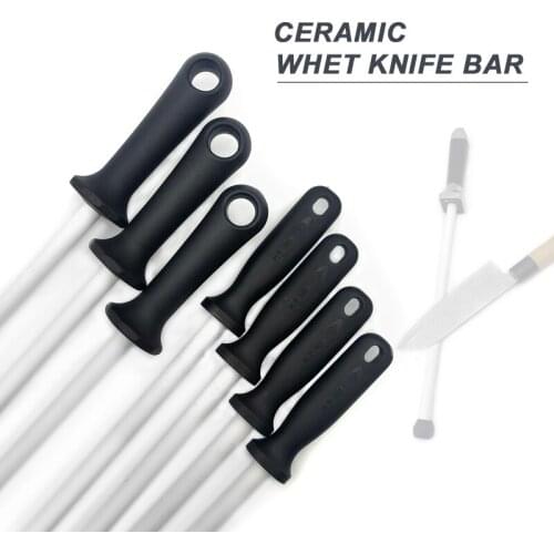 6"/8"/10/12" ceramic corundum Sharpen the rod, Kitchen Cutlery Scissors Sharp Sharp Grinding Stick