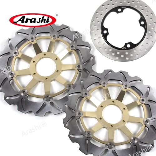 ARASHI CBR600 F Brake Disc For HONDA CBR F 600 2003 CBR600F 03 Front Rear Brake Rotor CBR 600F 1999 2000 CBR 600 F 99 00