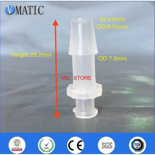 Free Shipping 10 pcs Plastic 1/4 Inch Female Barbed Coupler Connector Adapter