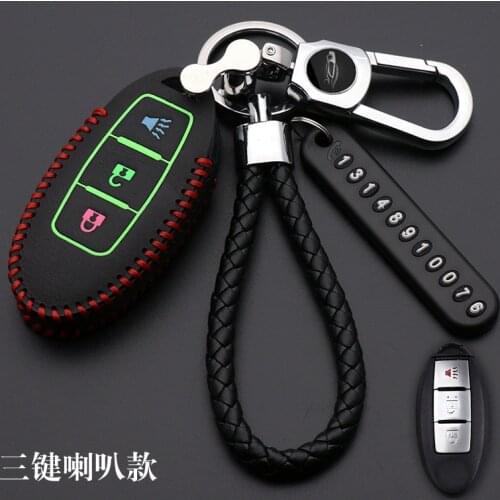 Car Remote Key Case Cover For Nissan Rogue XTrail T32 T31 Qashqai J11 J10 Kicks Tiida Pathfinder Murano Juke Versa Note Infiniti