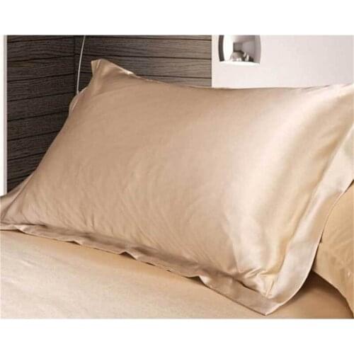 Double Face Envelope Emulation Silk Satin Pillowcase Single Pillow Cover Multicolor Pillow Case