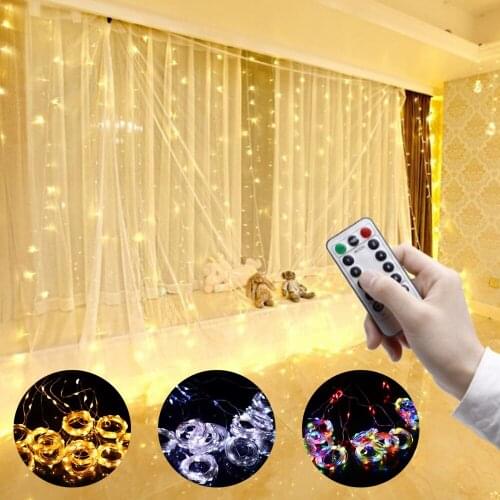 Ghopy LED Garland Curtains