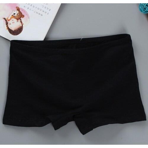 Pretty Girls Teenager Students Cotton Breathable Briefs Mid Waist Flat Angle Pants Panties Gift Wholesale Lots Bulk