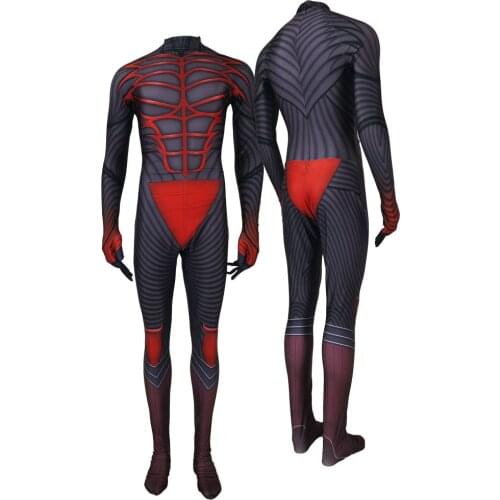 Kingdom Hearts Vanitas Cosplay Costume Adults Kids Zentai Second Skin Suit Superhero Halloween Bodysuit