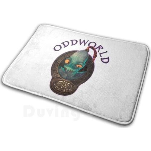 AbeS Oddworld Mat Rug Carpet Anti-Slip Floor Mats Bedroom Abes Oddworld Abe Abes Abes Exodus Oddysey Hello Follow Me Teleport